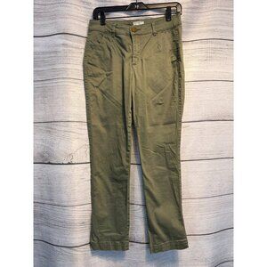 Caslon Olive Green Khaki Pants Size 4